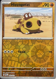 Hippopotas [Reverse] #52 Pokemon Prismatic Evolutions