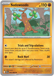 Sudowoodo #43 Pokemon Chaos Rising