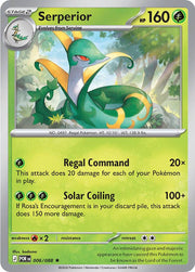 Serperior [Holo] #6 Pokemon Perfect Order