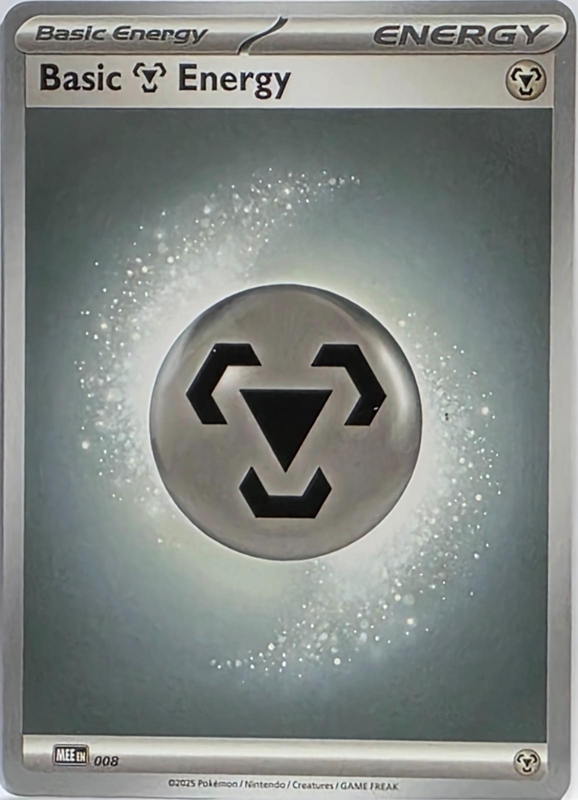 Basic Metal Energy #8 Pokemon Mega Evolution Energy