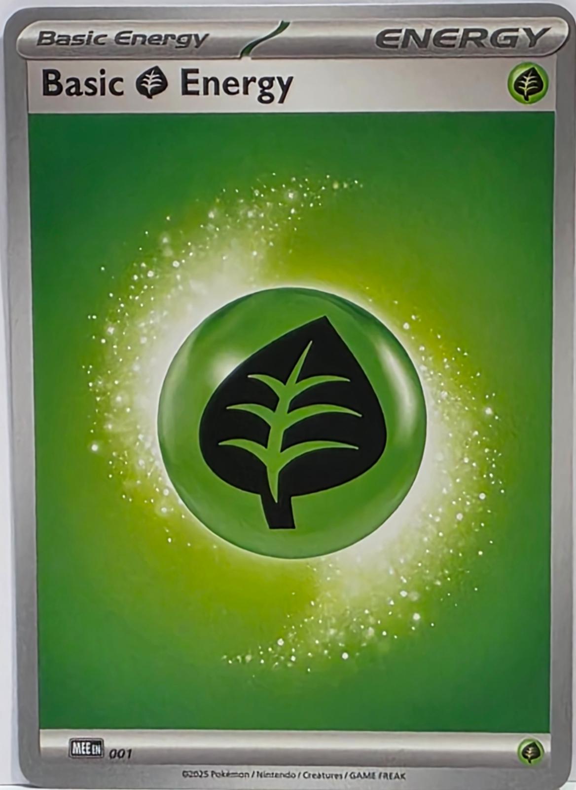 Basic Grass Energy #1 Pokemon Mega Evolution Energy