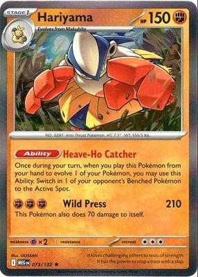 Hariyama [Holo] #73 Pokemon Mega Evolution