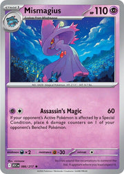 Mismagius #86 Pokemon Ascended Heroes HOLO