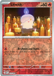 Litwick [Reverse] #16 Pokemon White Flare
