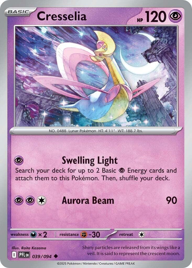 Cresselia #39 Pokemon Phantasmal Flames