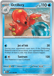 Octillery #17 Pokemon Chaos Rising