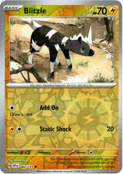 Blitzle [Reverse Holo] #62 Pokemon Surging Sparks