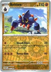 Boldore [Reverse] #47 Pokemon White Flare