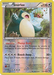 Snorlax BREAKthrough  118 Holo