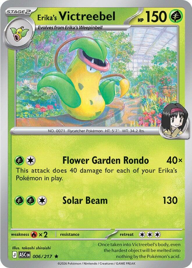 Erika's Victreebel #6 Pokemon Ascended Heroes HOLO