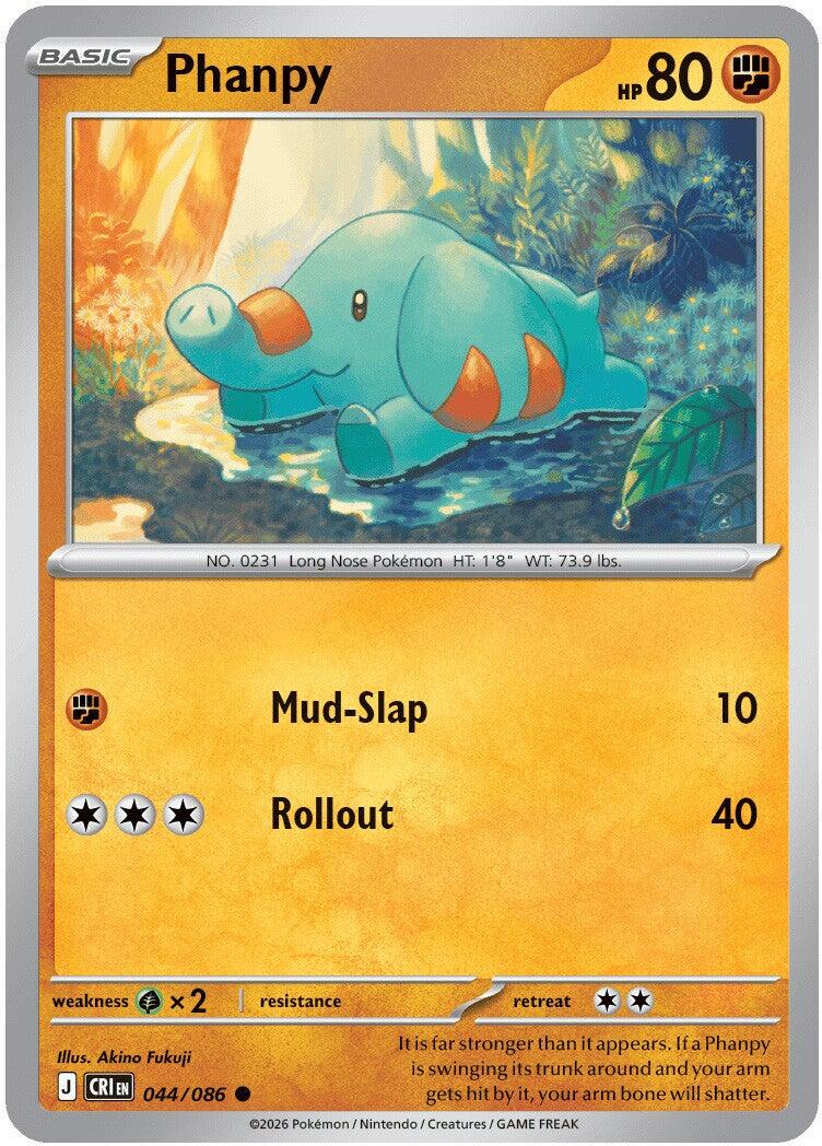Phanpy #44 Pokemon Chaos Rising