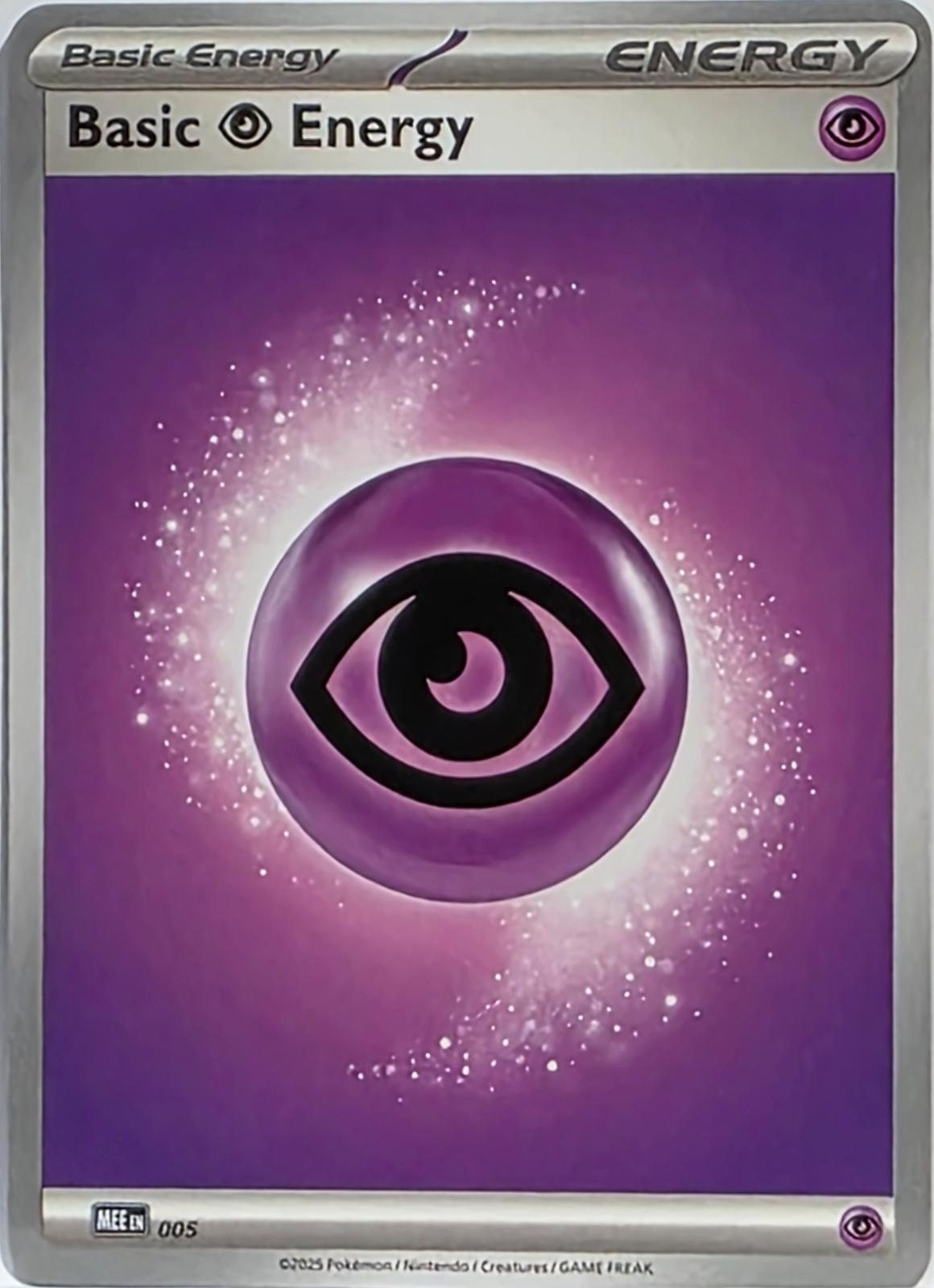 Basic Psychic Energy #5 Pokemon Mega Evolution Energy