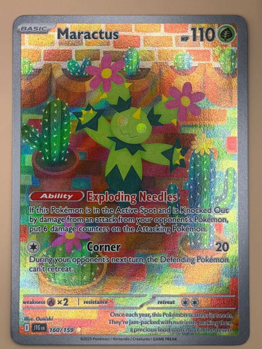 160/159 Maractus - Journey Together by Poké Zen DXB on MYNTED