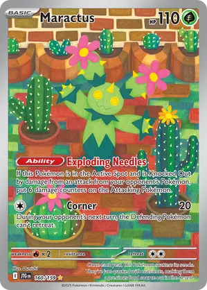 160/159 Maractus - Journey Together by Poké Zen DXB on MYNTED