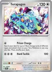 161/191 Terapagos Holo · Surging Sparks (SSP) by PokeMarsi on MYNTED