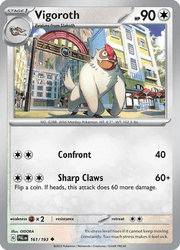 161/193 Vigoroth - Paldea Evolved by Poké Zen DXB on MYNTED