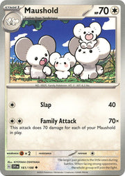 161/198 Maushold Normal · Scarlet & Violet (SVI) by PokeMarsi on MYNTED