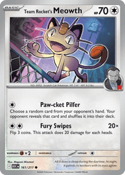 161/217 Team Rocket's Meowth - Ascended Heroes by Poké Zen DXB on MYNTED
