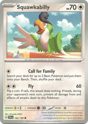 162/198 Squawkabilly Normal · Scarlet & Violet (SVI) by PokeMarsi on MYNTED