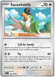 162/198 Squawkabilly - Reverse Holo - Scarlet & Violet by Poké Zen DXB on MYNTED