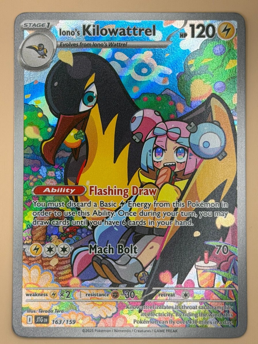 163/159 Iono's Killowattrel - Journey Together by Poké Zen DXB on MYNTED
