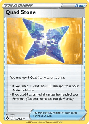 163/195 Quad Stone - Silver Tempest by Poké Zen DXB on MYNTED