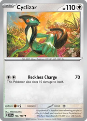 163/198 Cyclizar - Scarlet & Violet by Poké Zen DXB on MYNTED