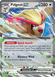 164/197 Pidgeot ex - Obsidian Flames by Poké Zen DXB on MYNTED