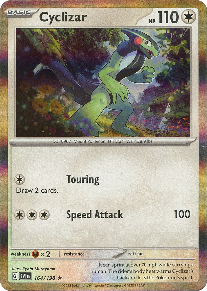 164/198 Cyclizar Holo · Scarlet & Violet (SVI) by PokeMarsi on MYNTED