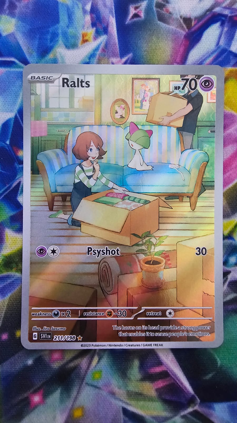 Ralts 211/198 - Scarlet & Violet Base - Illustration Rare