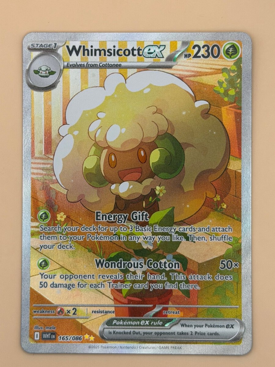 165/086 Whimsicott ex - White Flare by Poké Zen DXB on MYNTED