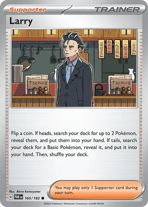 165/182 Larry - Paradox Rift by Poké Zen DXB on MYNTED