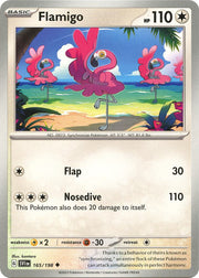 165/198 Flamigo Normal · Scarlet & Violet (SVI) by PokeMarsi on MYNTED