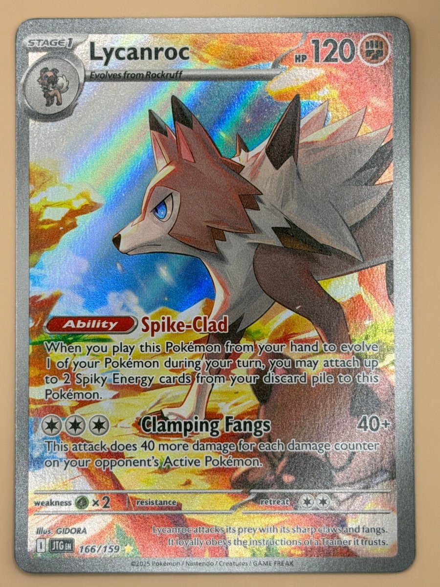 166/159 Lycanroc - Journey Together by Poké Zen DXB on MYNTED