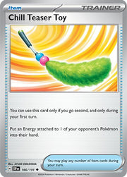 166/191 Chill Teaser Toy Normal Trainer Item · Surging Sparks (SSP) by PokeMarsi on MYNTED