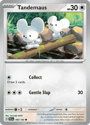 166/193 Tandemaus - Paldea Evolved by Poké Zen DXB on MYNTED