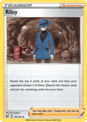 166/196 Riley - Lost Origin by Poké Zen DXB on MYNTED