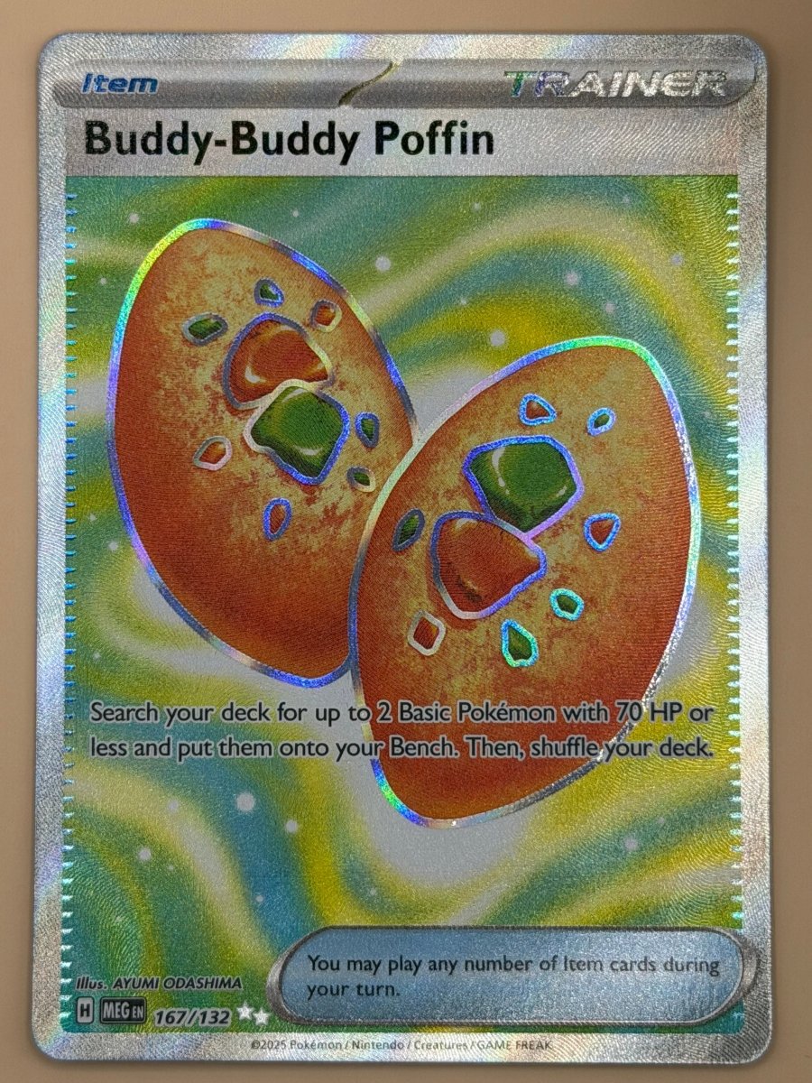 167/132 Buddy - Buddy Poffin - Mega Evolution by Poké Zen DXB on MYNTED
