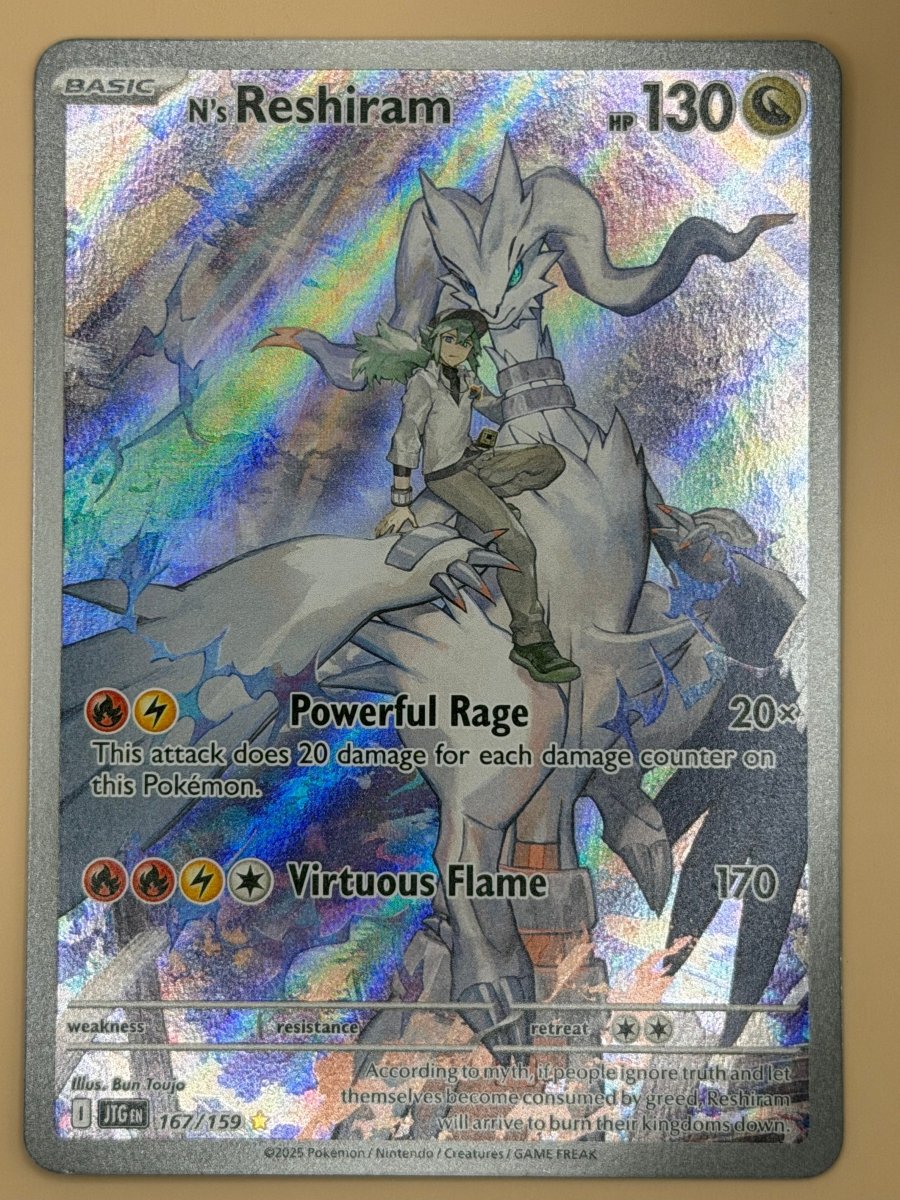 167/159 N's Reshiram - Journey Together by Poké Zen DXB on MYNTED