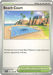 167/198 Beach Court Trainer Stadium Reverse Holo · Scarlet & Violet (SVI) by PokeMarsi on MYNTED