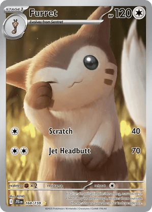168/159 Furret - Journey Together by Poké Zen DXB on MYNTED