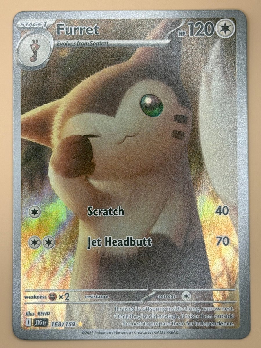 168/159 Furret - Journey Together by Poké Zen DXB on MYNTED