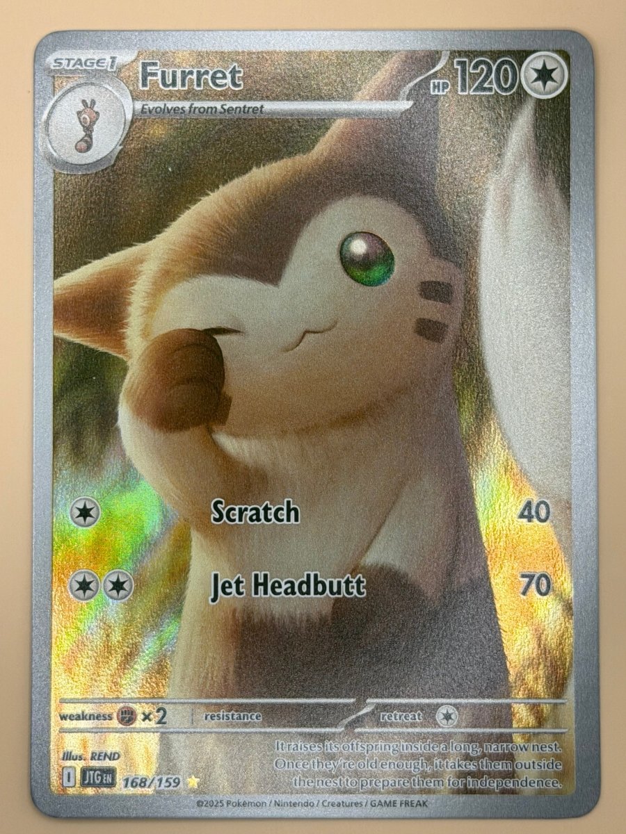 168/159 Furret - Journey Together by Poké Zen DXB on MYNTED