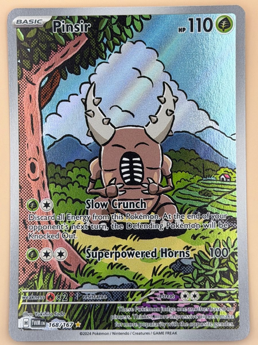 168/167 Pinsir - Twilight Masquerade by Poké Zen DXB on MYNTED