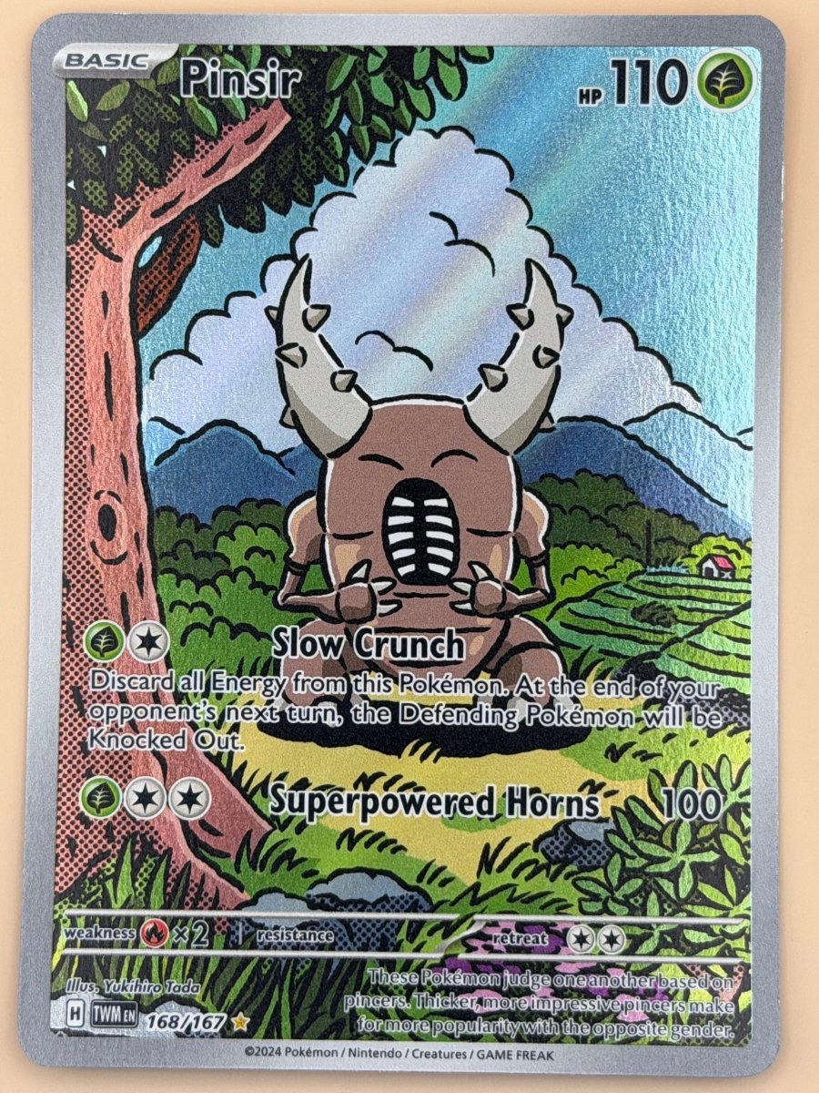 168/167 Pinsir - Twilight Masquerade by Poké Zen DXB on MYNTED
