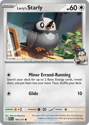 168/217 Larry's Starly - Ascended Heroes by Poké Zen DXB on MYNTED
