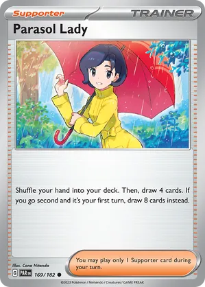 169/182 Parasol Lady - Paradox Rift by Poké Zen DXB on MYNTED