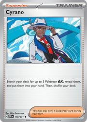 170/191 Cyrano Normal Trainer Supporter · Surging Sparks (SSP) by PokeMarsi on MYNTED