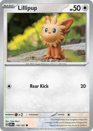 170/197 Lillipup - Obsidian Flames by Poké Zen DXB on MYNTED