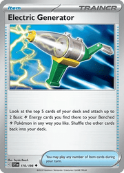 170/198 Electric Generator - Scarlet & Violet by Poké Zen DXB on MYNTED